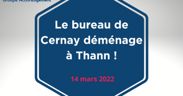 Dès le 14 mars 2023, retrouvez nos équipes de Cernay à Thann !!